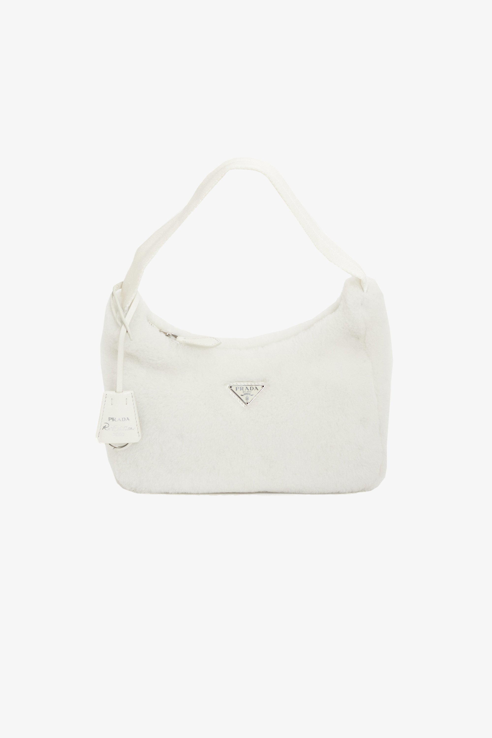 Re edition Shearling Hobo Bag Nordic Poetry