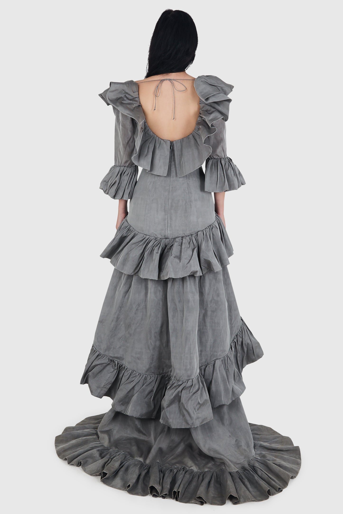 Vintage Vivienne Westwood S/S 2010 Convertible Ruffled Gown