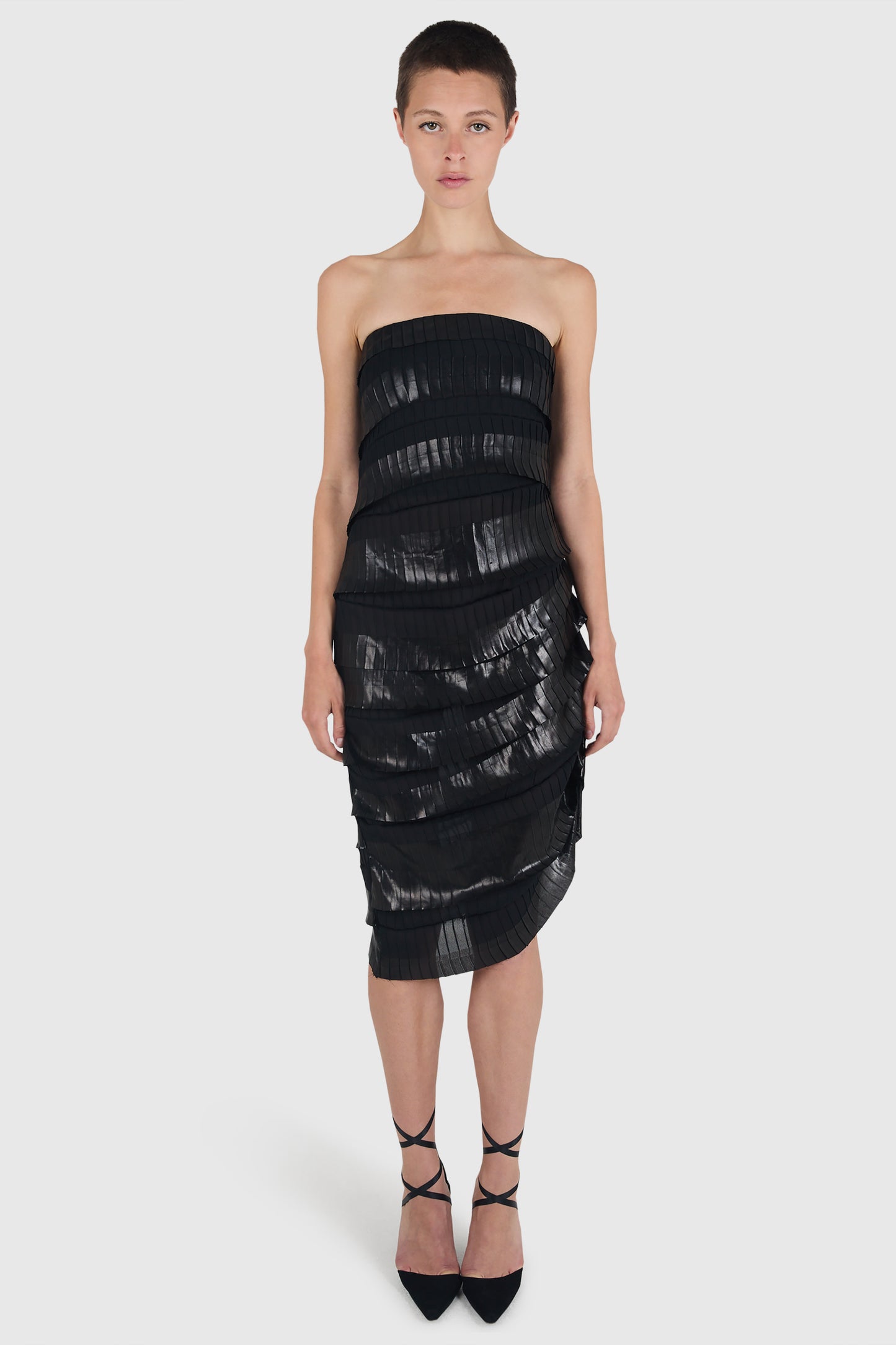 Vintage 2000's Emporio Armani Strapless Dress