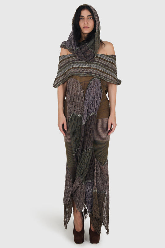 Vintage Vivienne Westwood S/S 2005 Knitted Multi Way Dress