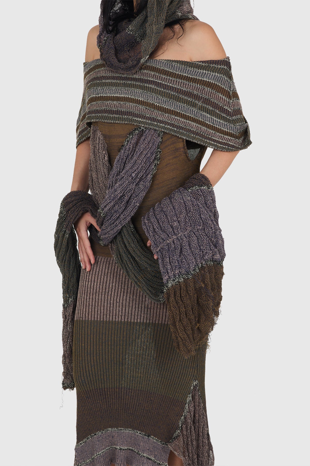 Vintage Vivienne Westwood S/S 2005 Knitted Multi Way Dress