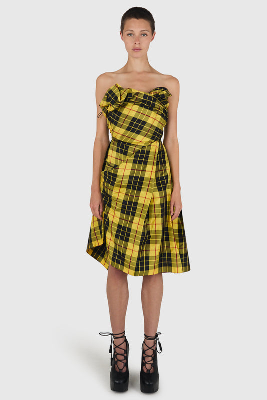Vintage Vivienne Westwood 2004 Gold Label Couture Dress