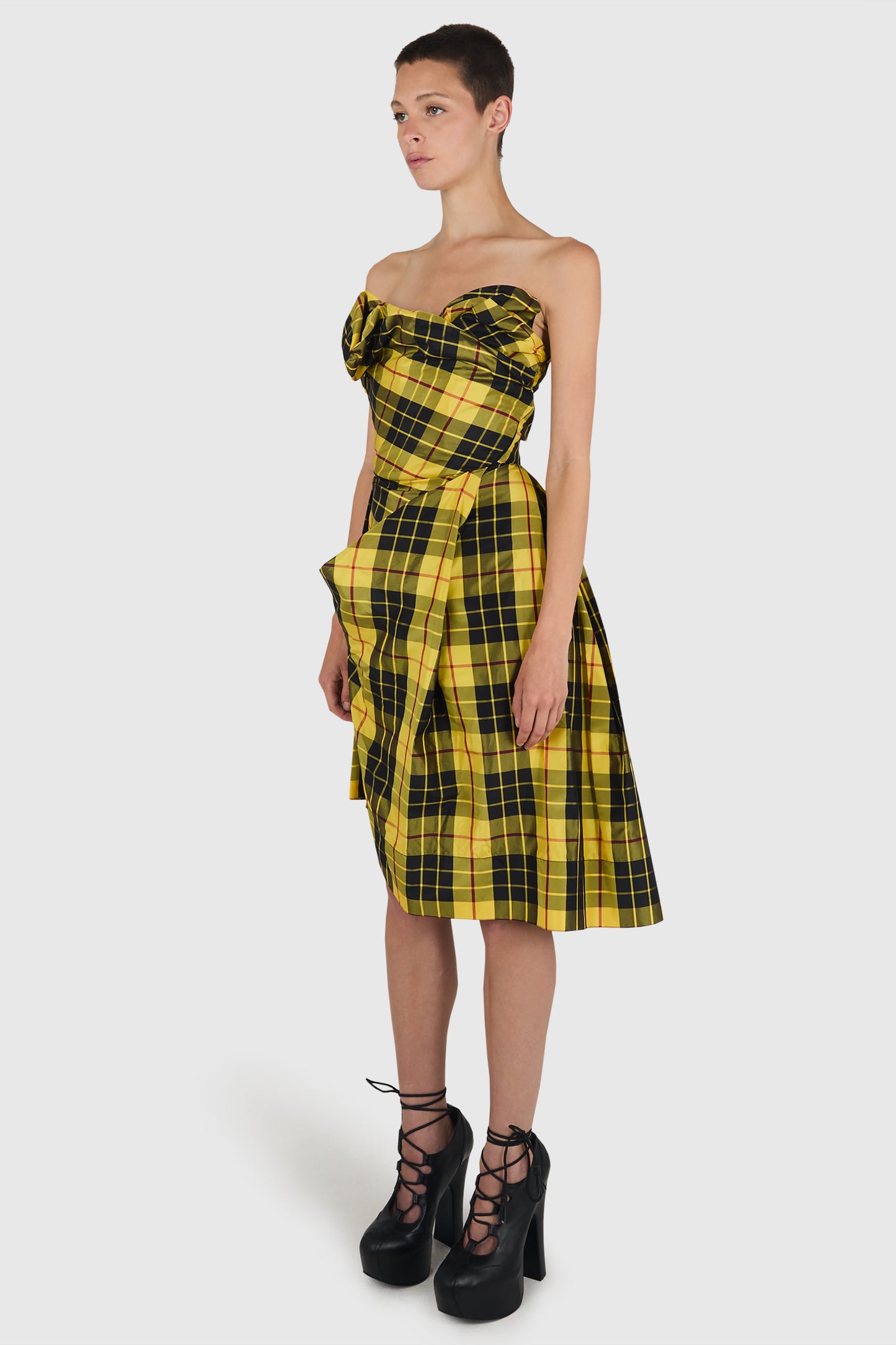 Vintage Vivienne Westwood 2004 Gold Label Couture Dress