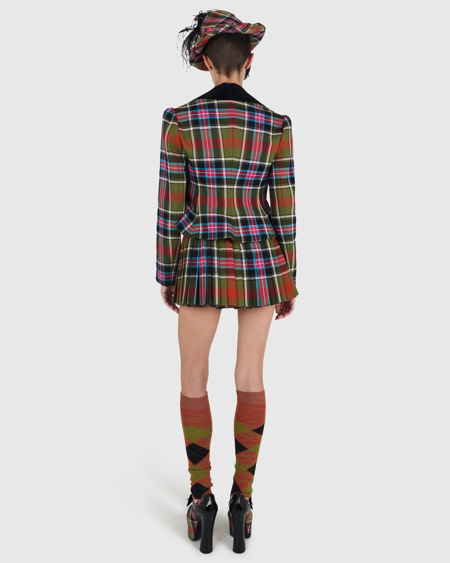 Vintage Vivienne Westwood A/W 1993-94 " Anglomania" Tartan Full Set