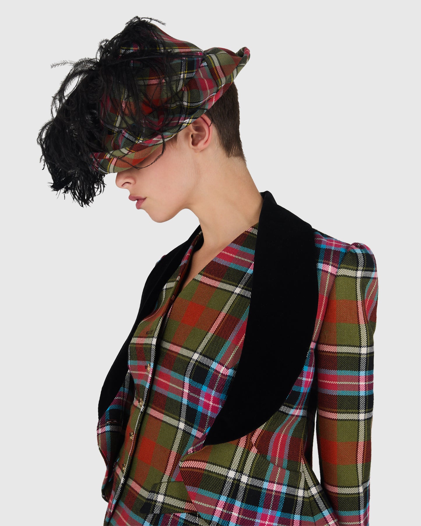 Vintage Vivienne Westwood A/W 1993-94 " Anglomania" Tartan Full Set