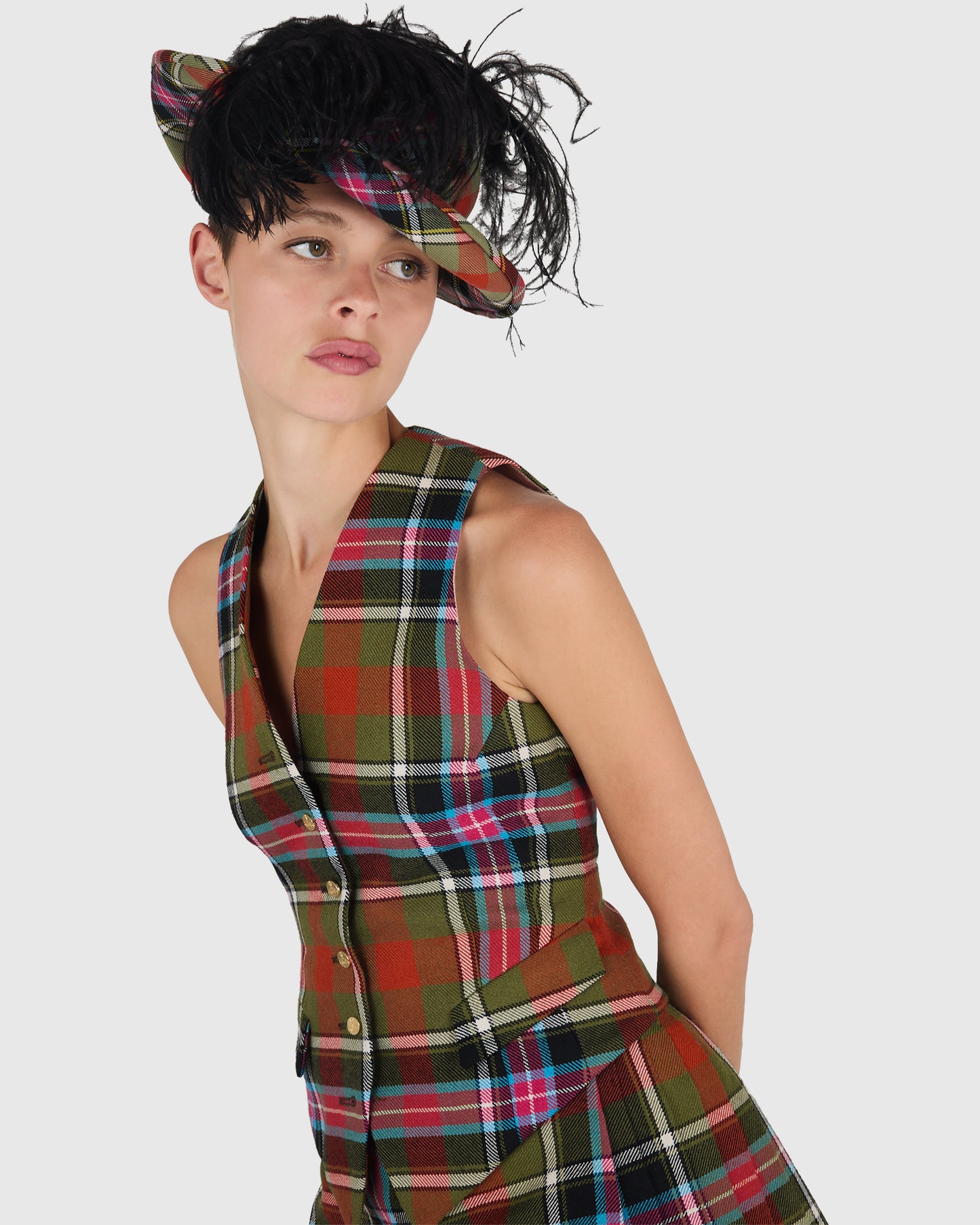 Vintage Vivienne Westwood A/W 1993-94 " Anglomania" Tartan Full Set