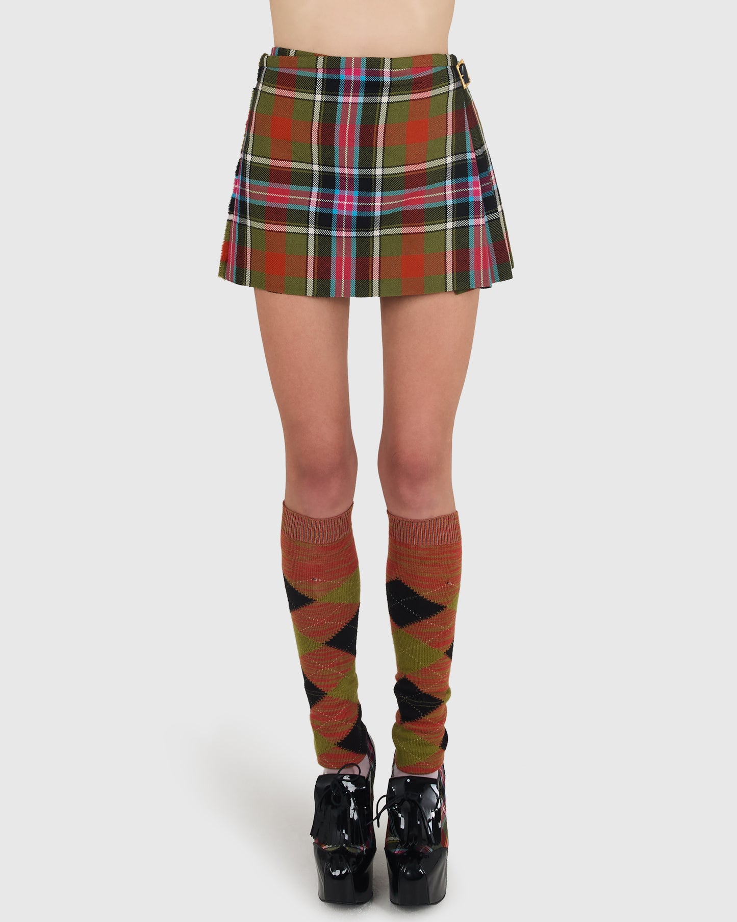 Vintage Vivienne Westwood A/W 1993-94 " Anglomania" Tartan Full Set