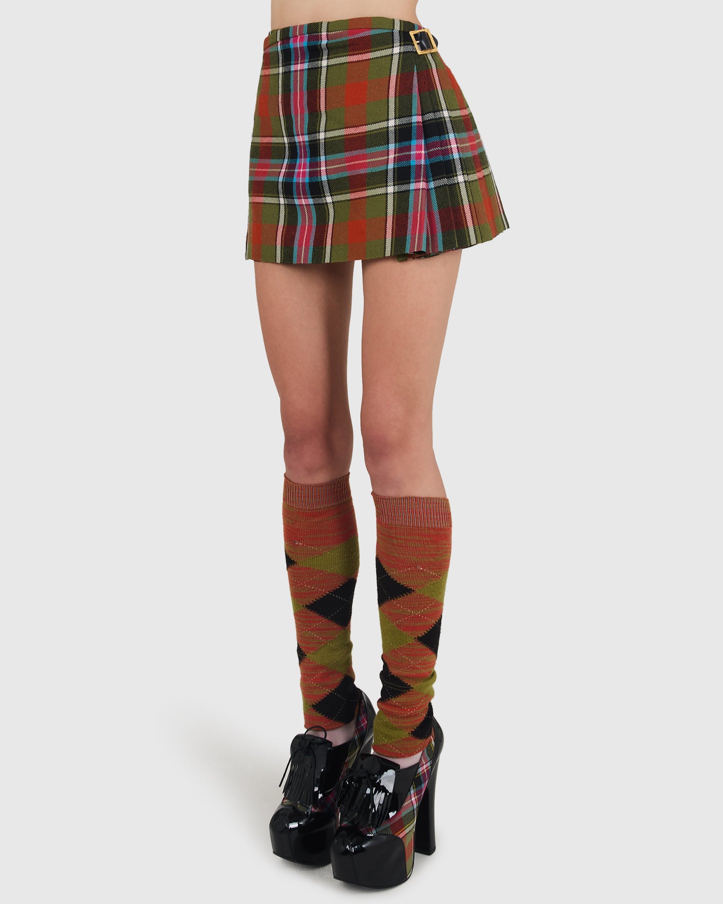 Vintage Vivienne Westwood A/W 1993-94 " Anglomania" Tartan Full Set