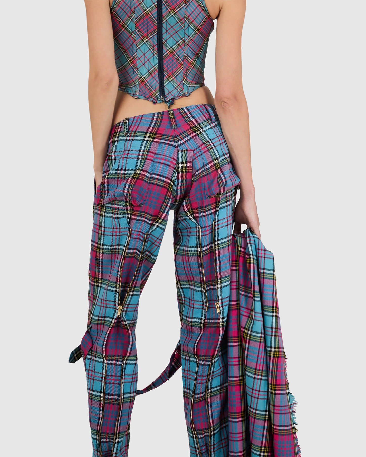 Vintage Vivienne Westwood A/W 1993–94 Tartan Three-Piece Set