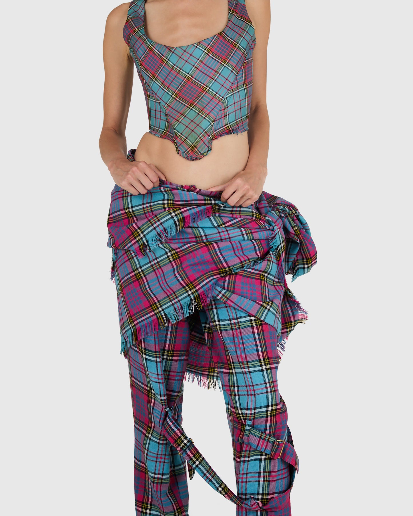 Vintage Vivienne Westwood A/W 1993–94 Tartan Three-Piece Set