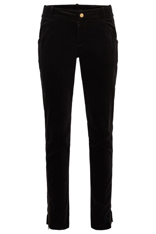 Vintage Gucci F/W 2003 Tom Ford Black Velvet Trousers