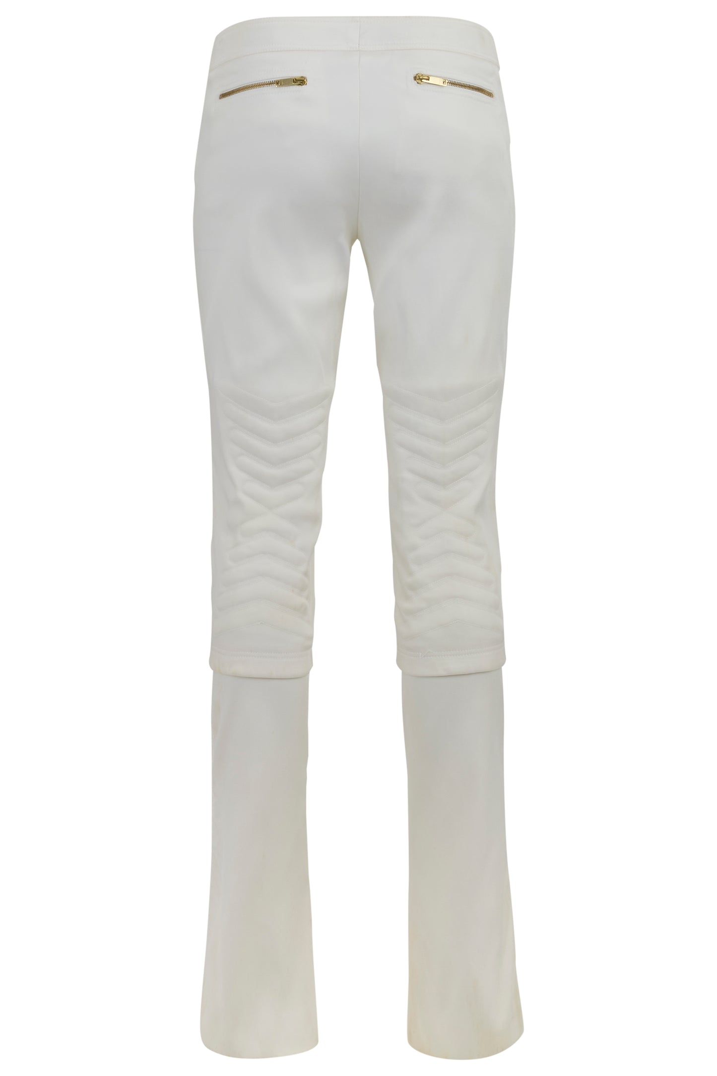Vintage Gucci Tom Ford A/W 2003 Motor White Trousers