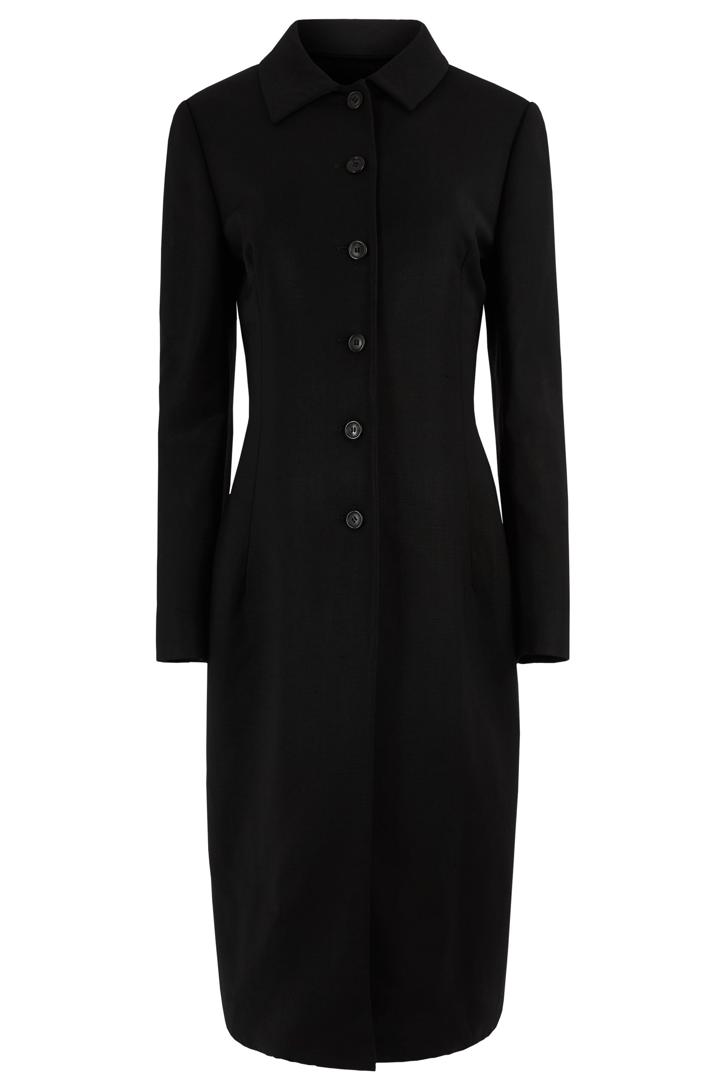 Vintage Dolce & Gabbana 2000's Wool Black Coat