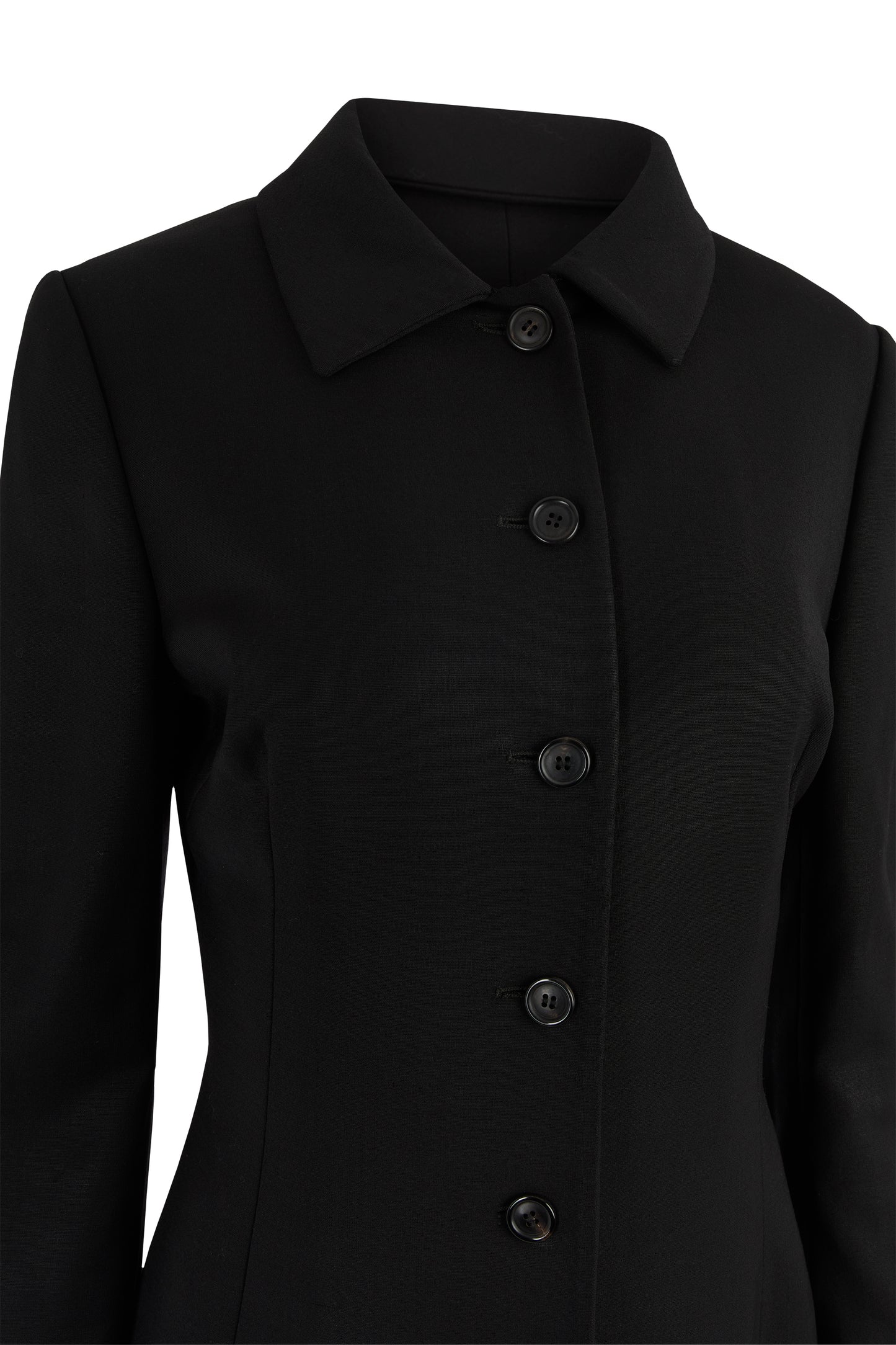 Vintage Dolce & Gabbana 2000's Wool Black Coat