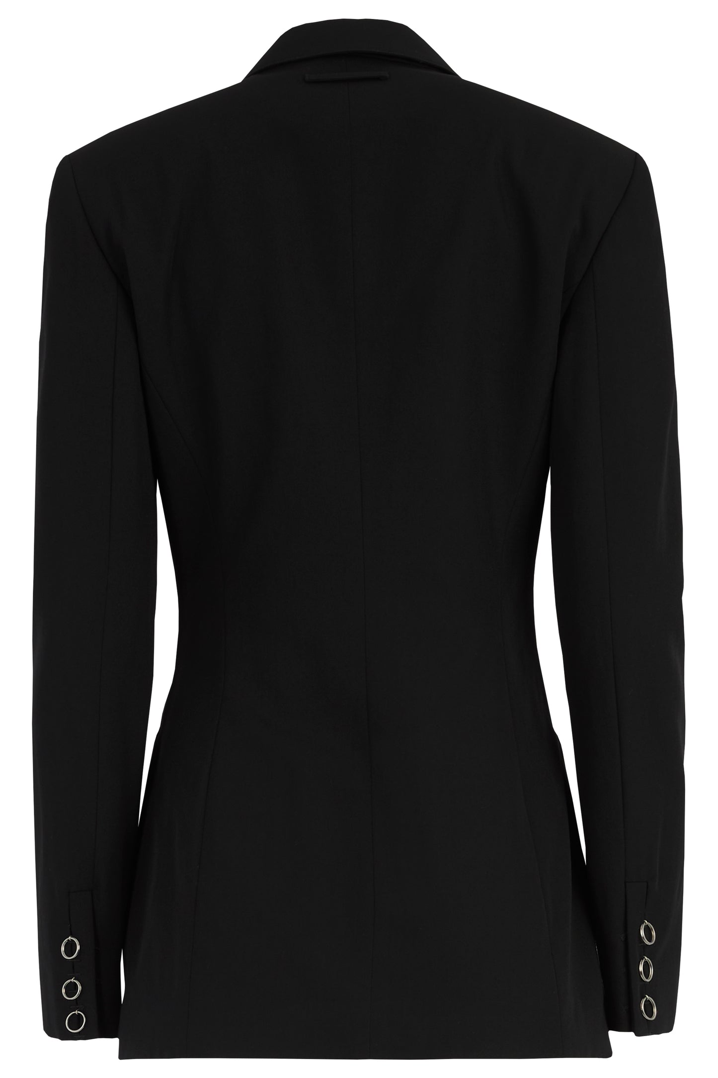 Vintage 1990's Jean Paul Gaultier Black Wool Fitted Blazer