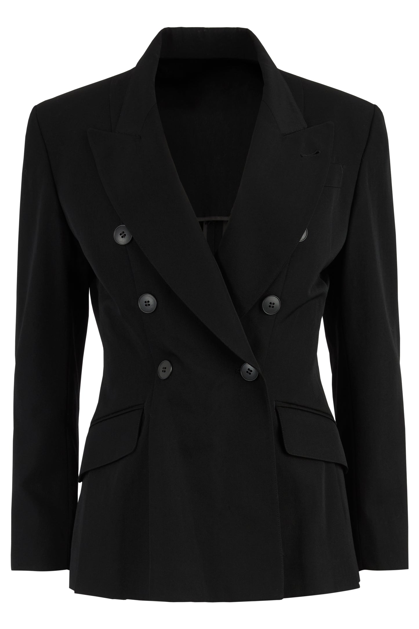 Vintage 1990's Jean Paul Gaultier Wool Black Double Breasted Blazer