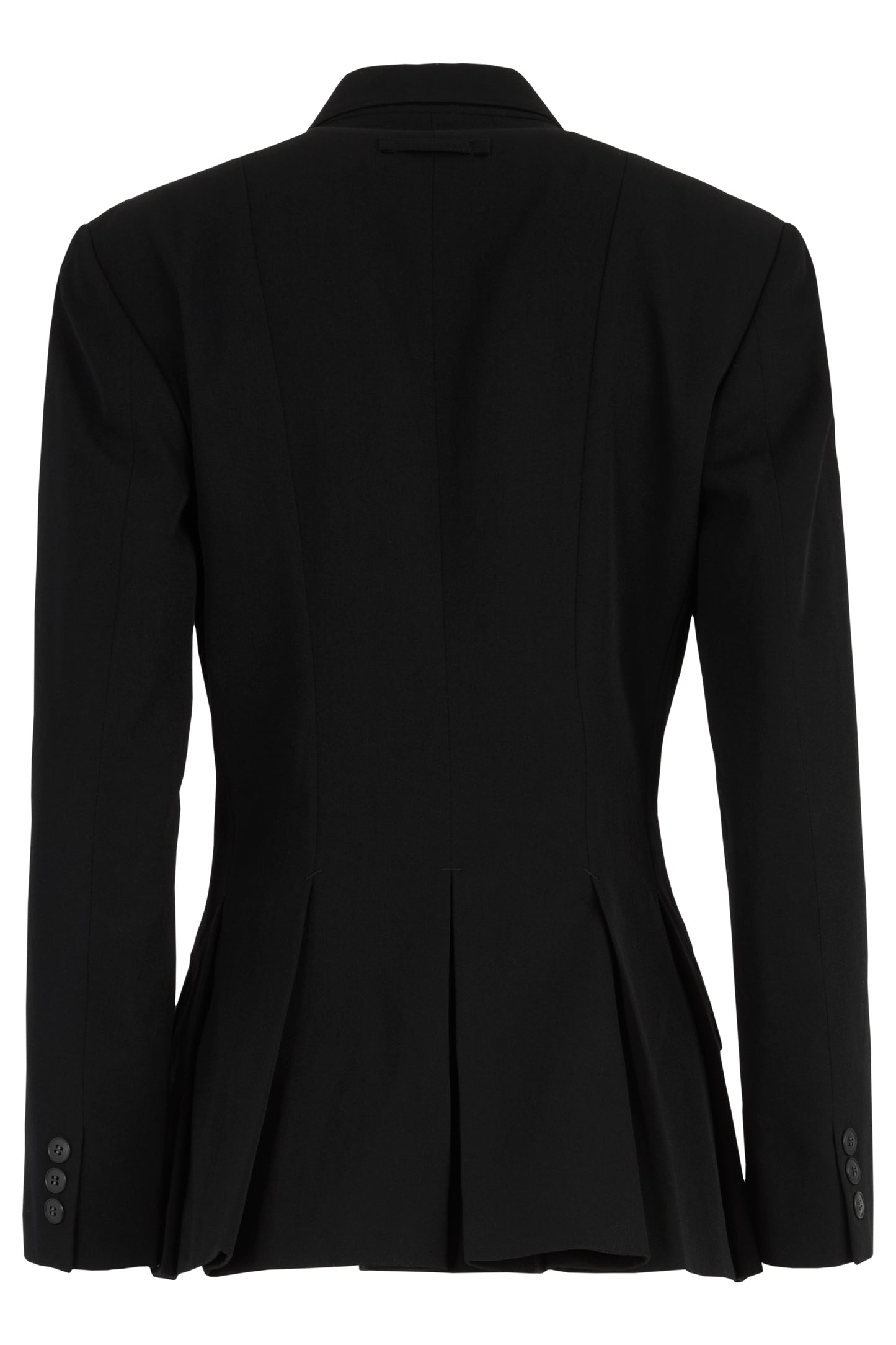 Vintage 1990's Jean Paul Gaultier Wool Black Double Breasted Blazer