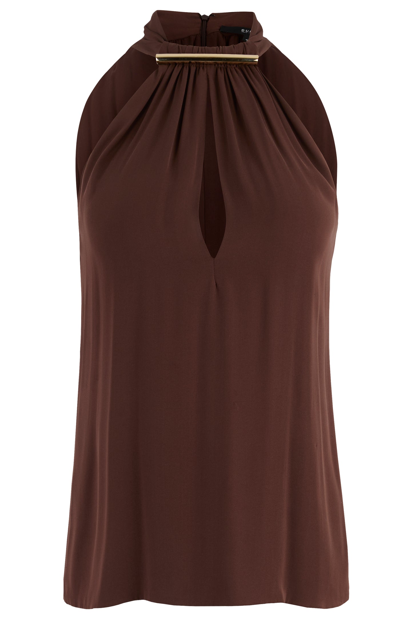 Gucci 2010 Silk Brown Top