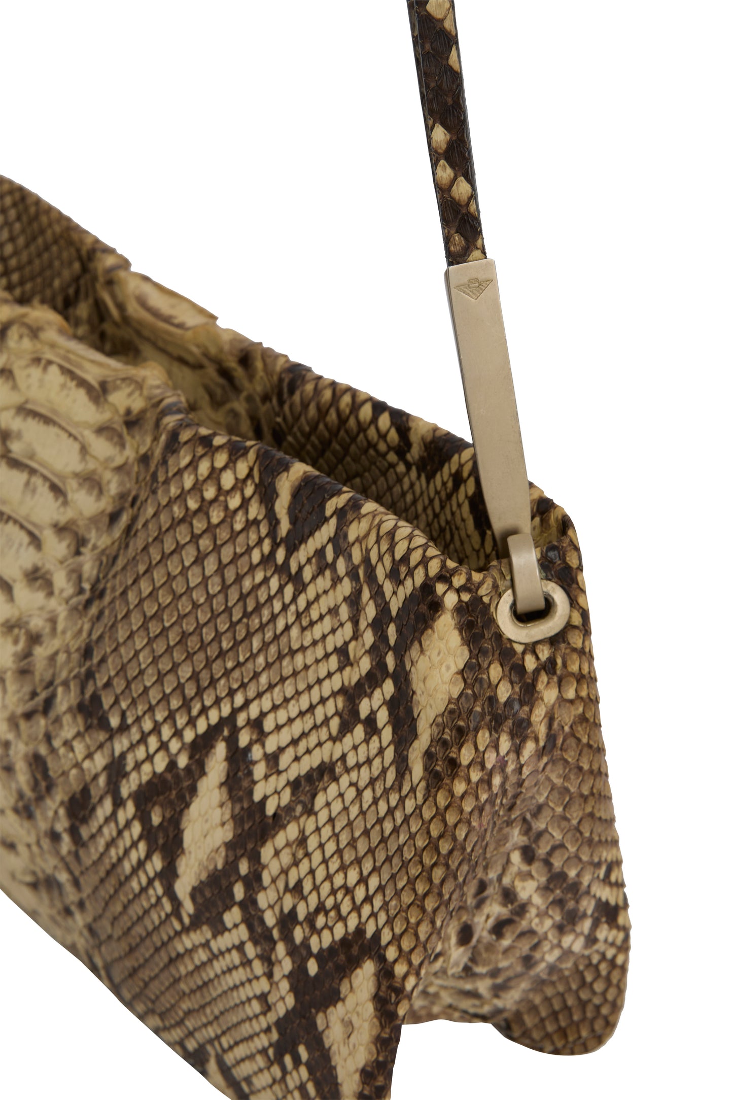 Vintage Bottega Veneta python Shoulder Bag