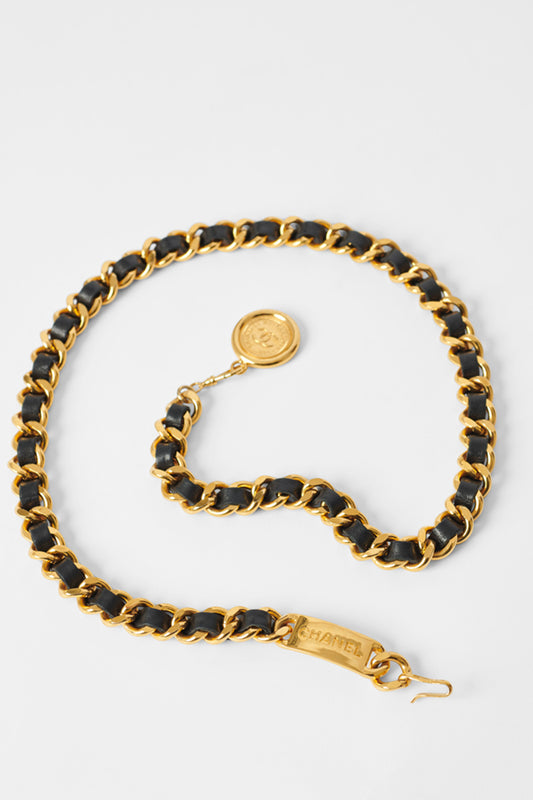 Vintage S/S 1988 Gold Chanel Belt