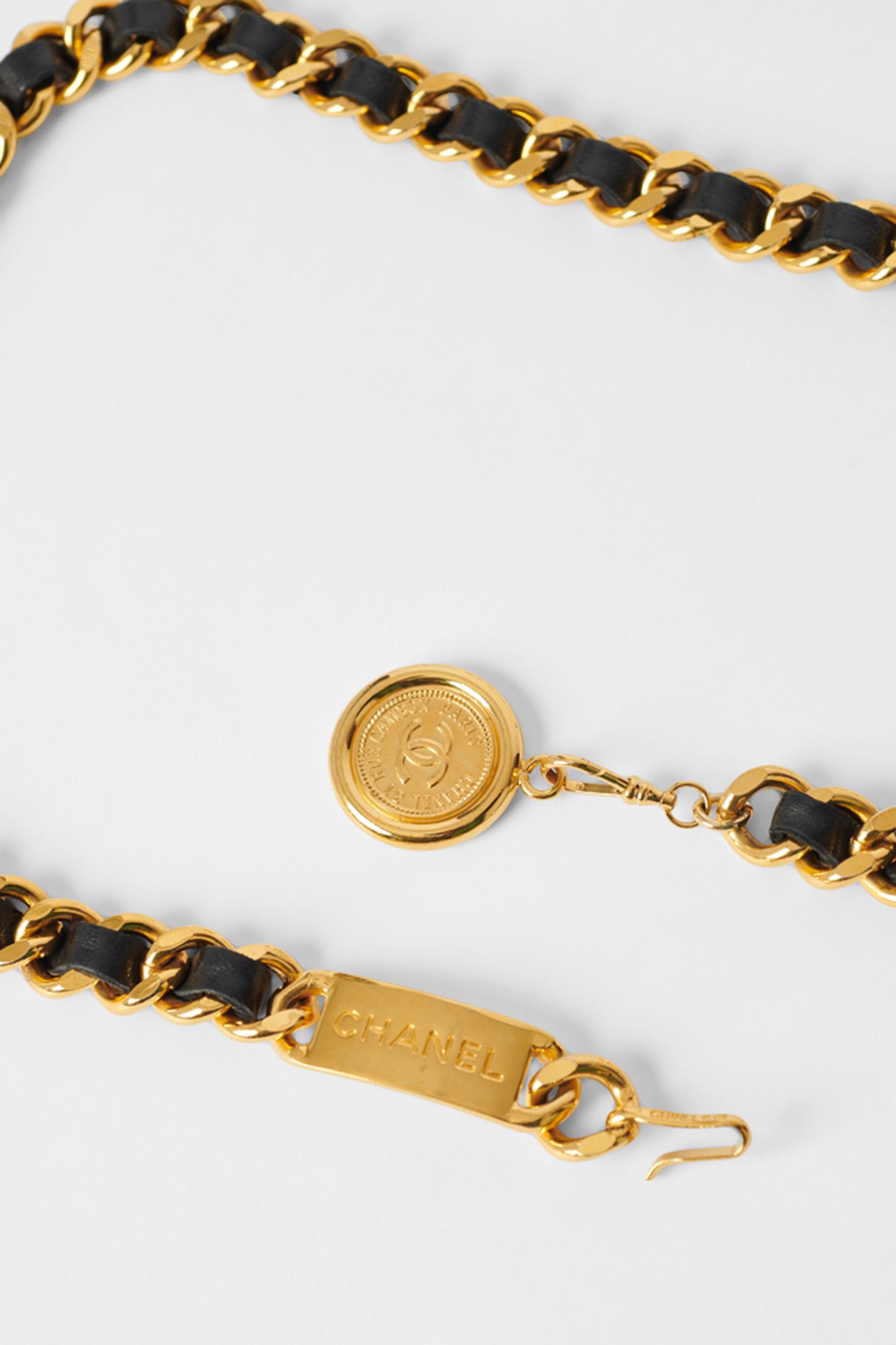 Vintage S/S 1988 Gold Chanel Belt