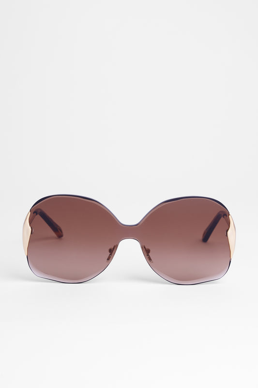 Deadstock 2021 Oversize Brown Sunglasses