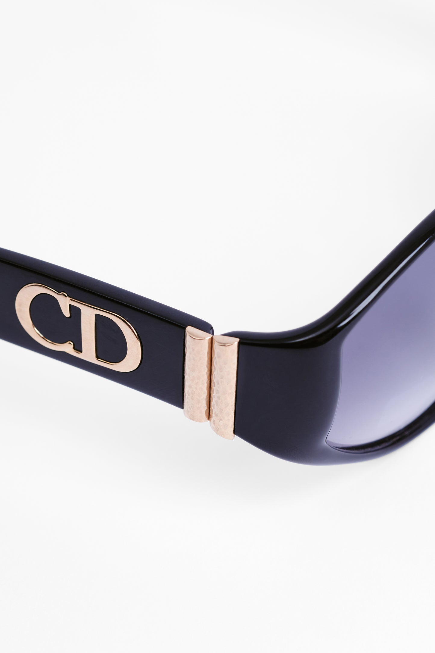 Angular Oval Black Sunglasses