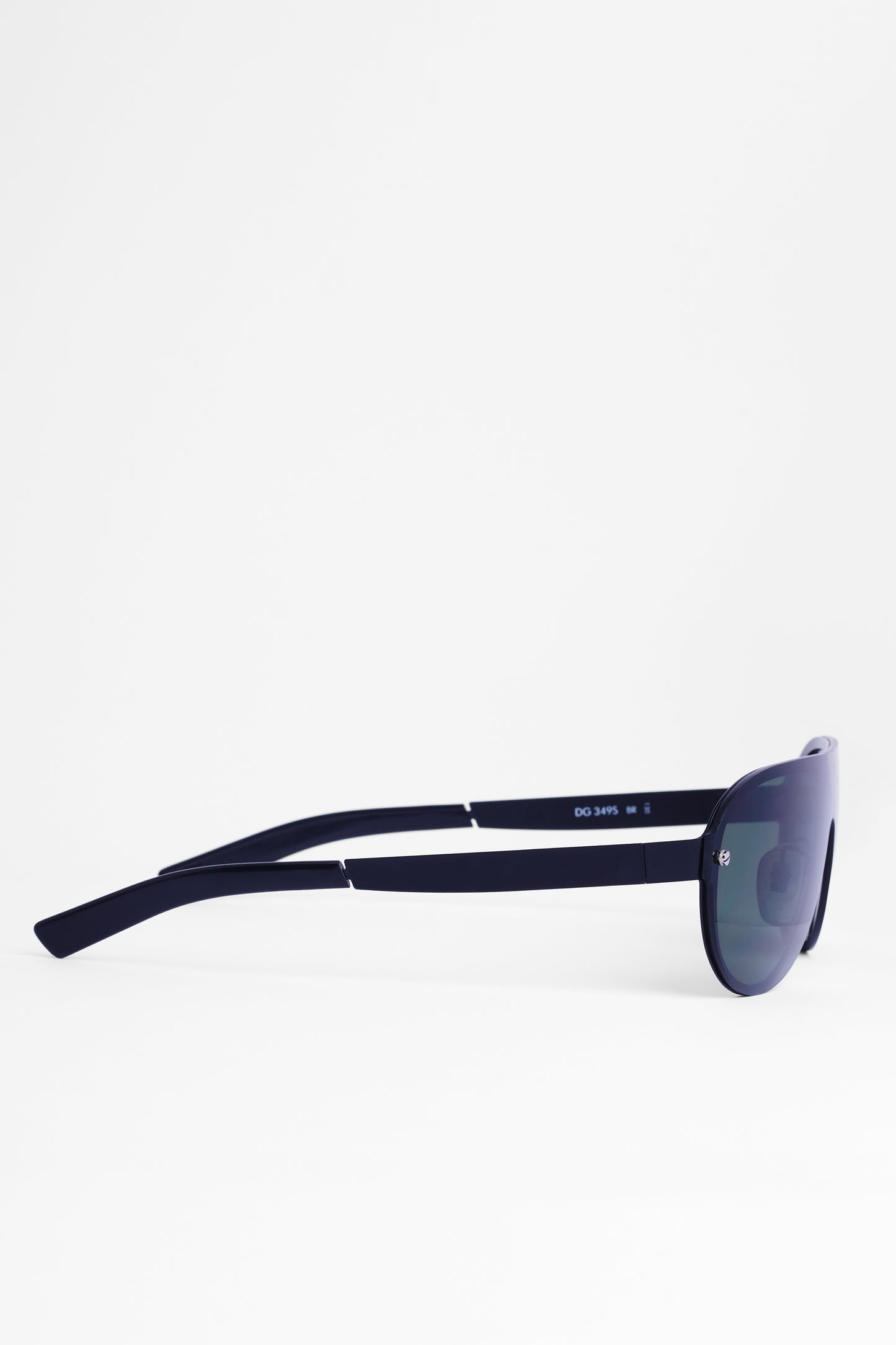 Vintage 2000 Slim Black Aviator Sunglasses