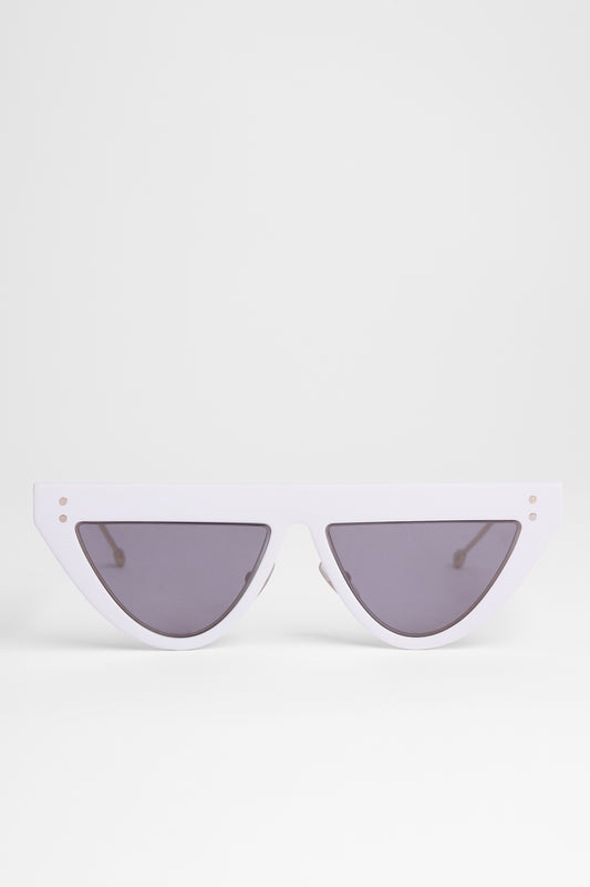 Rare Vintage 1990's Fendi White Frames Sunglasses