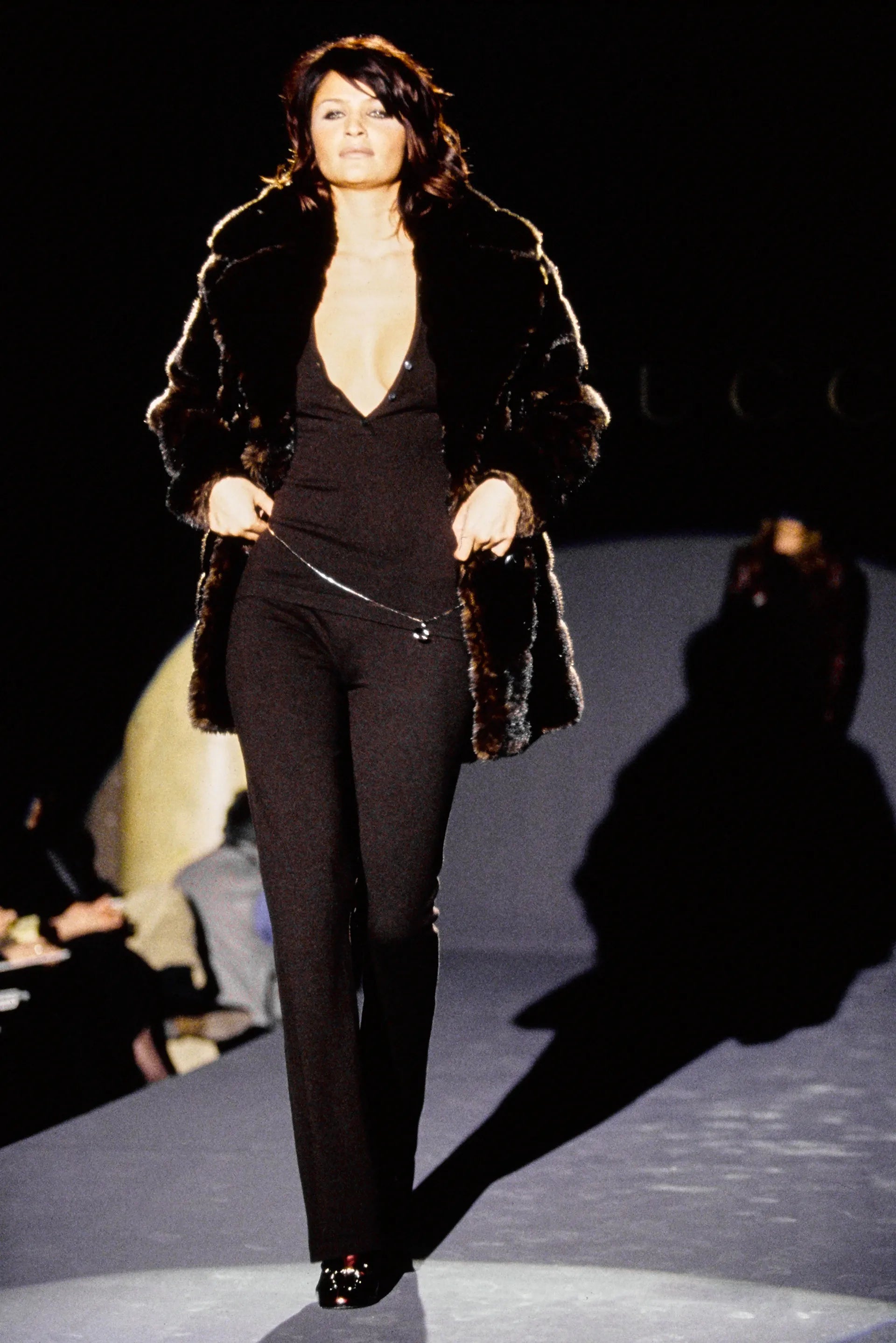 Vintage Gucci Runway F/W 1995 Maxi Faux Fur Coat – Nordic Poetry
