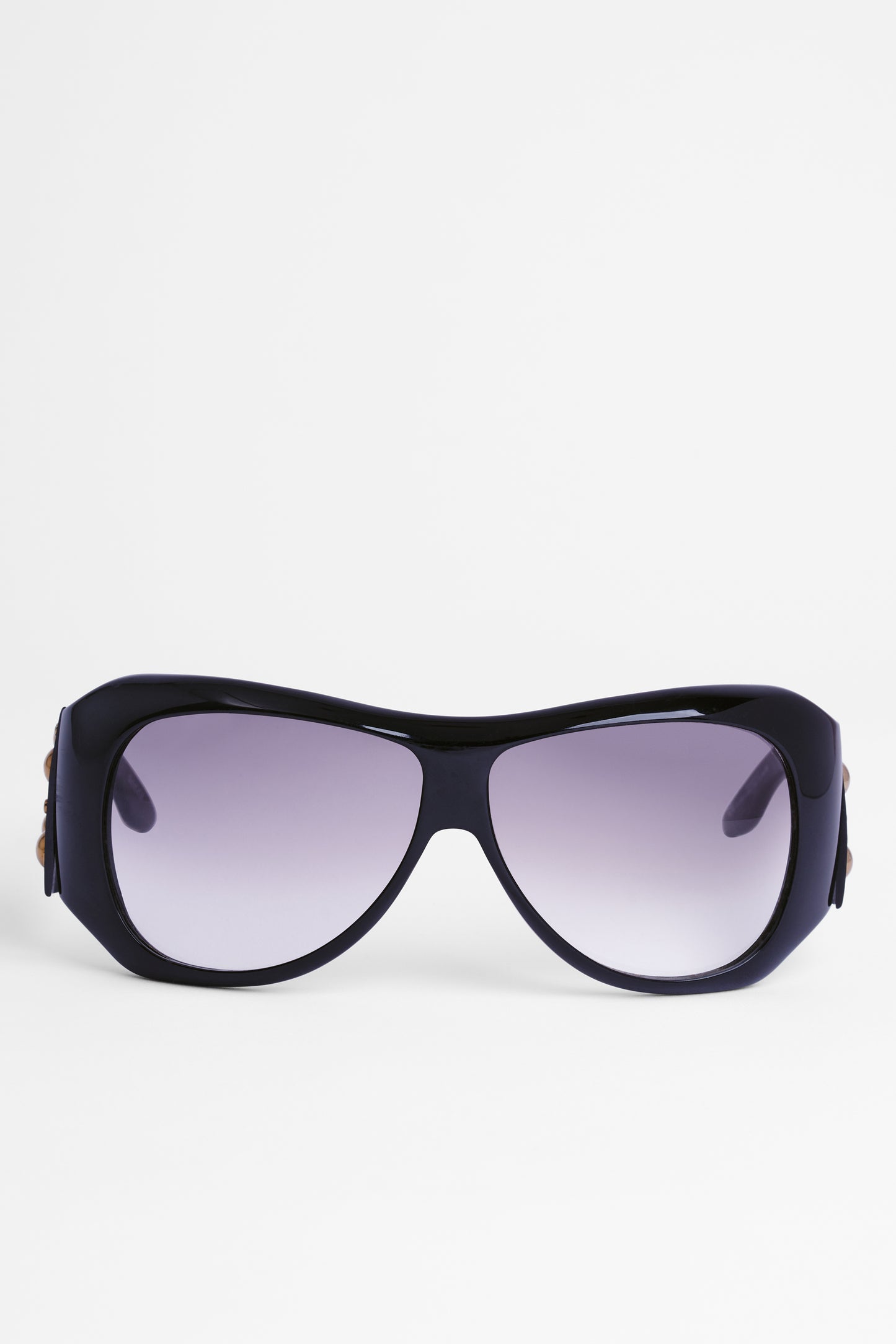2000s Studded Shield Sunglasses