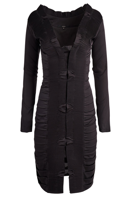 Vintage Gucci By Tom Ford F/W 2004 Runway Silk Plissé Dress