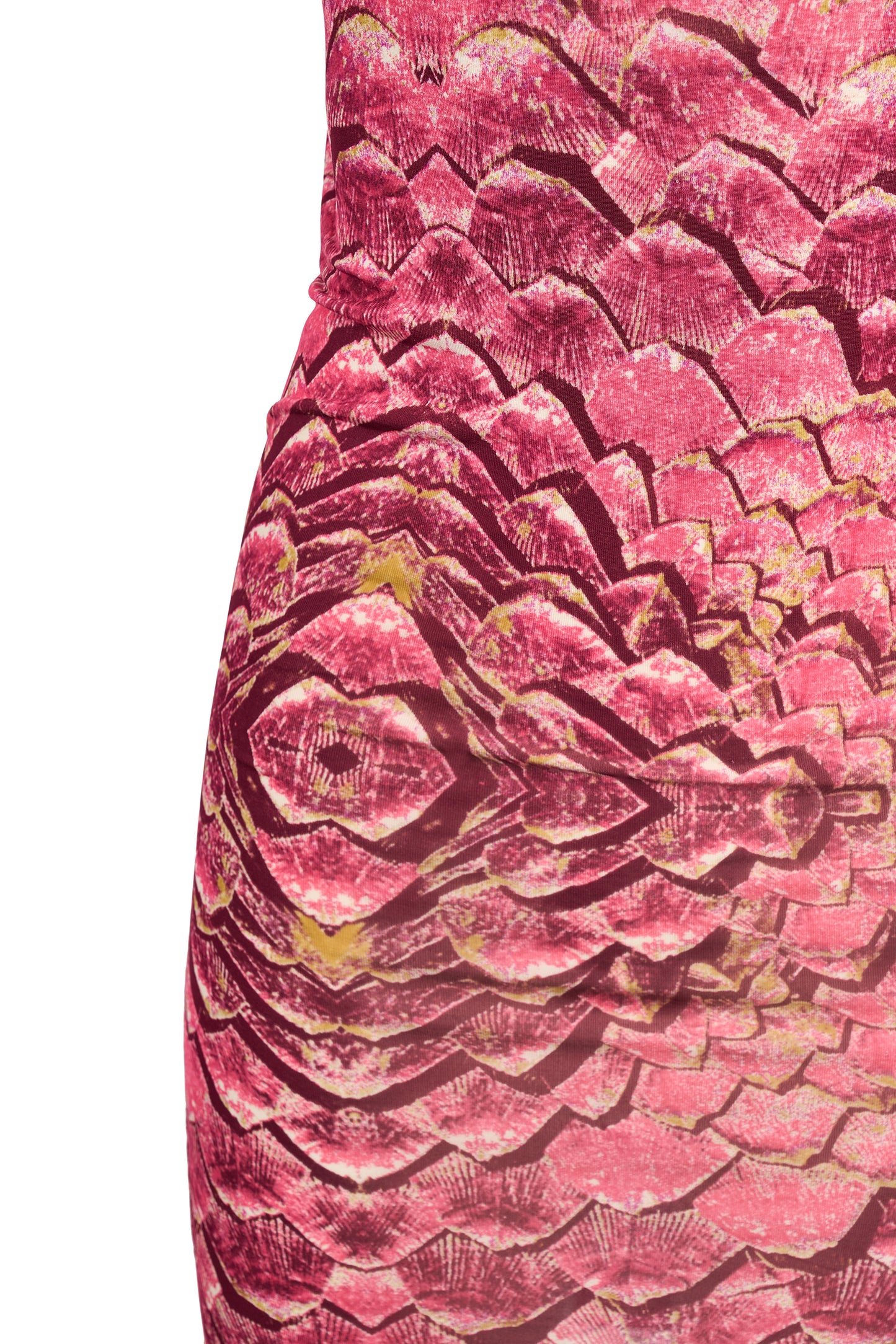 Vintage Just Cavalli S/S 2007 Pink Animal Print Skirt Co-Ord Set