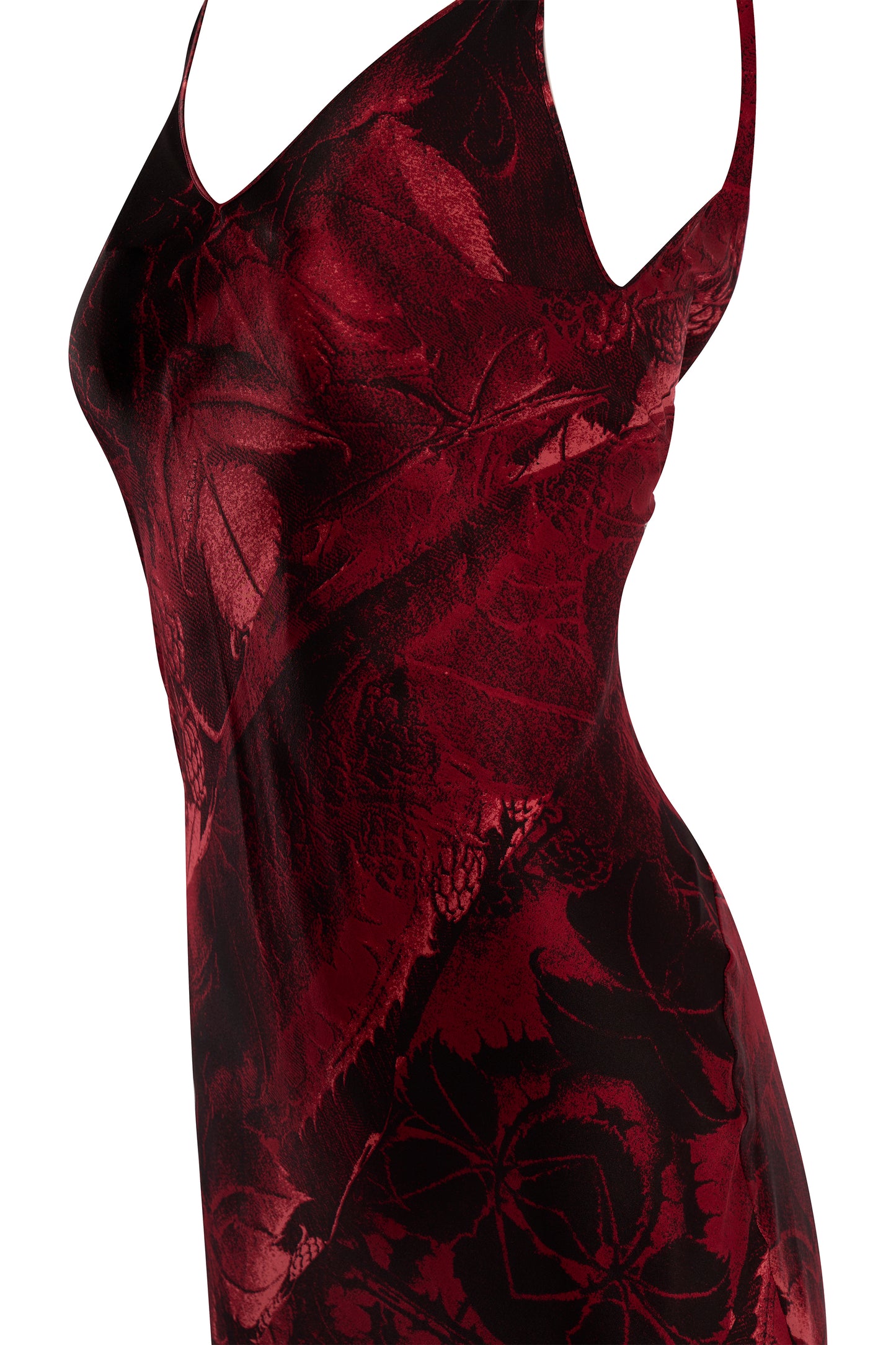 Vintage Roberto Cavalli F/W 2000's Bias Cut Silk Gown