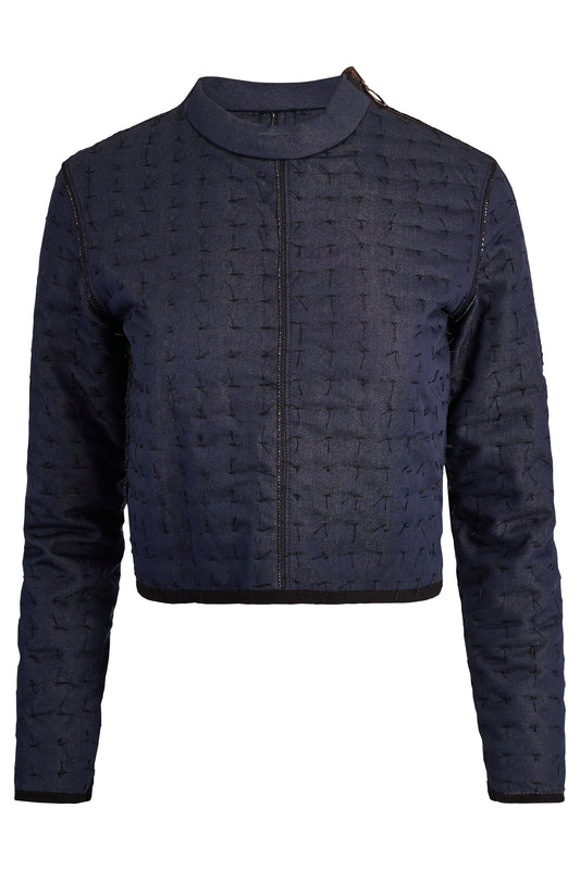 Vintage Jean Paul Gaultier Padded Denim Top