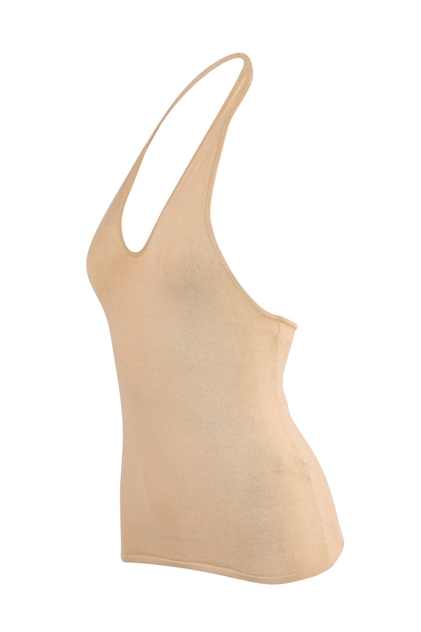 Vintage Ralph Lauren Beige Halterneck Top