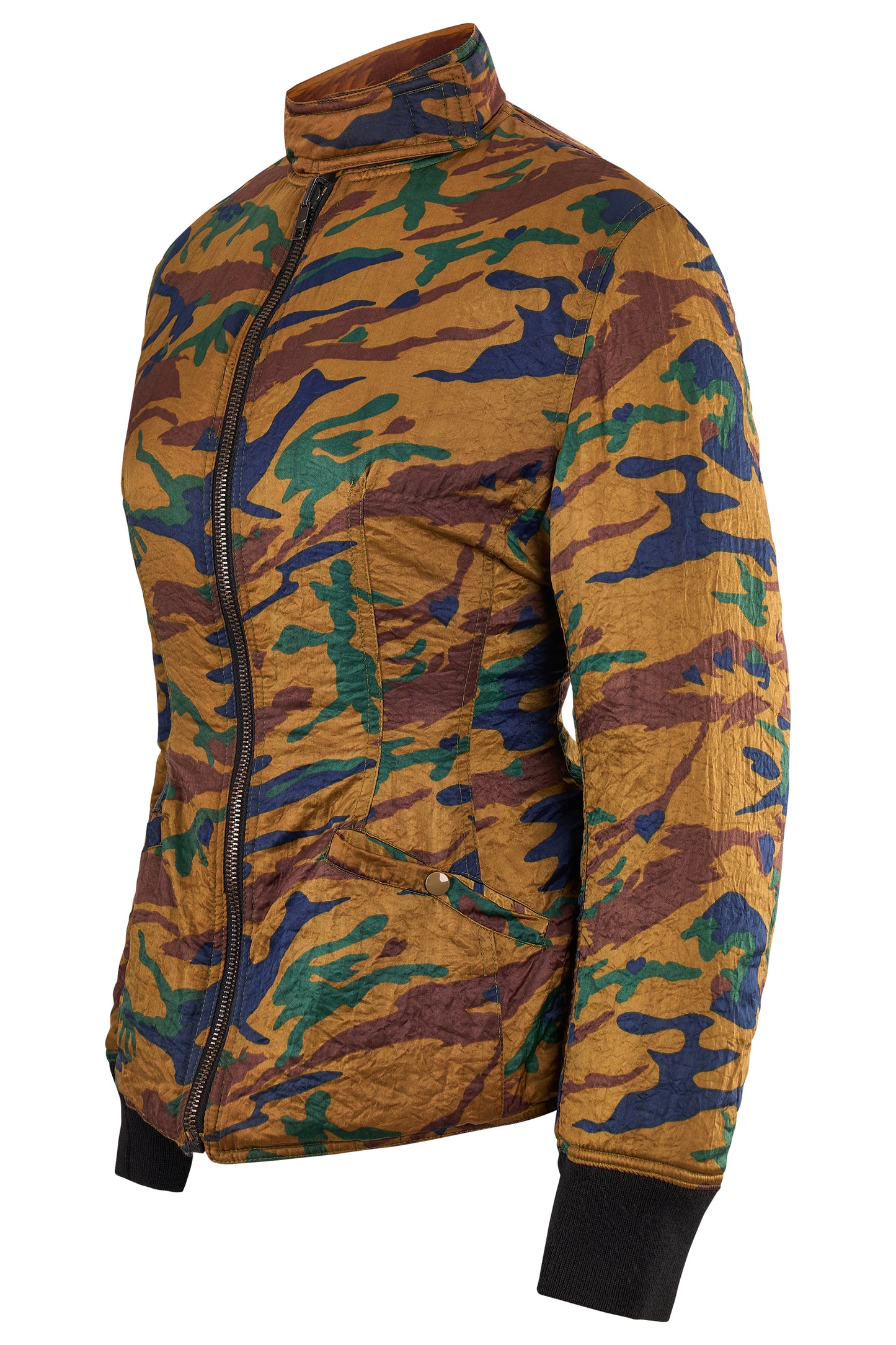Vintage Jean Paul Gaultier 1980's Camo Reversible Jacket
