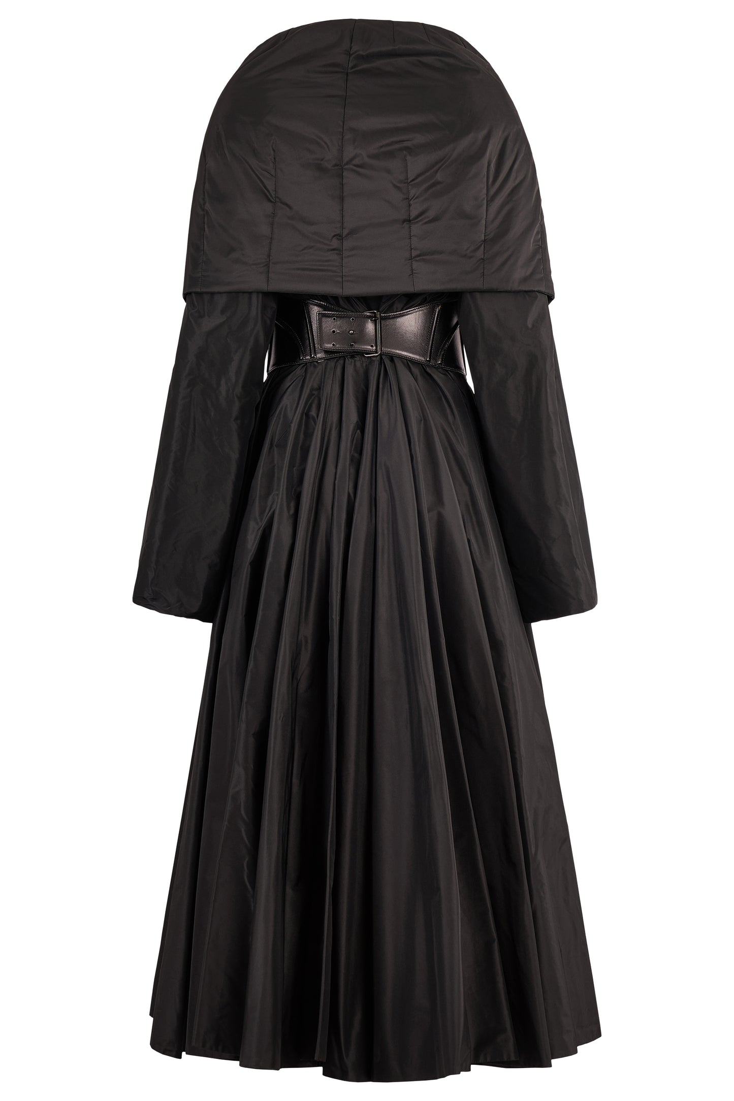 Vintage 1990's Azzedine Alaïa Padded Shawl Collar Long Coat
