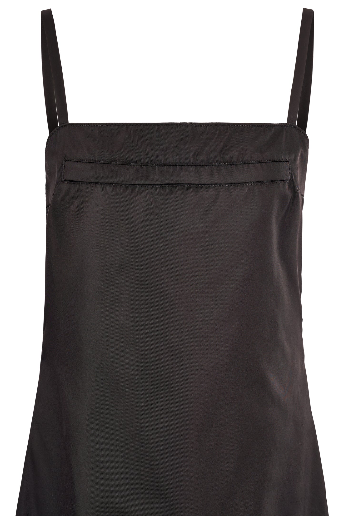 Prada 2019 Black Utility Nylon Black Dress