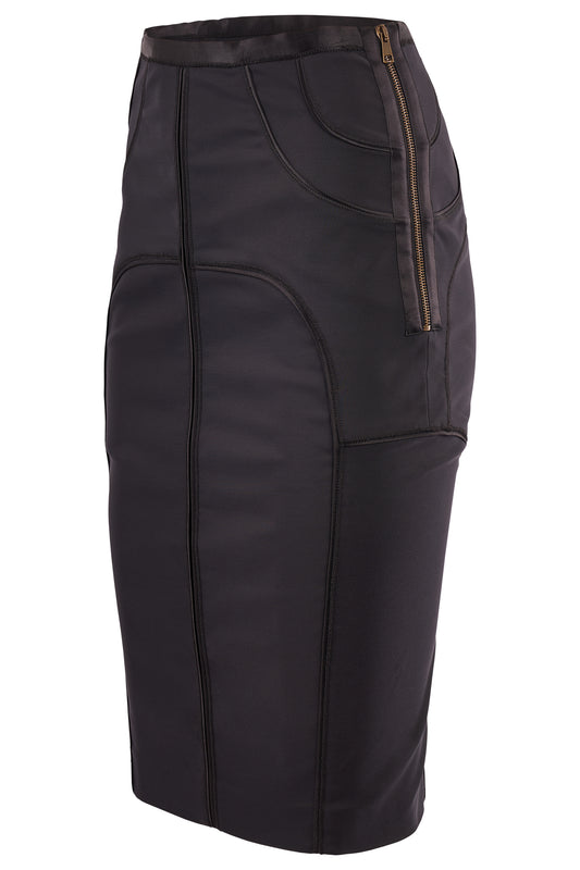 Vintage Gucci By Tom Ford A/W 2003 Black Pencil Skirt