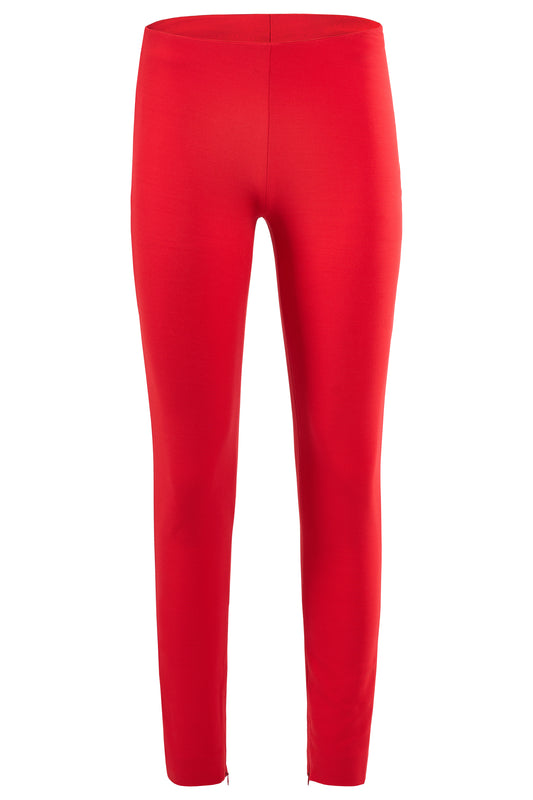 Vintage Gucci By Tom Ford A/W 1997 Red Wool Asymmetric Legging