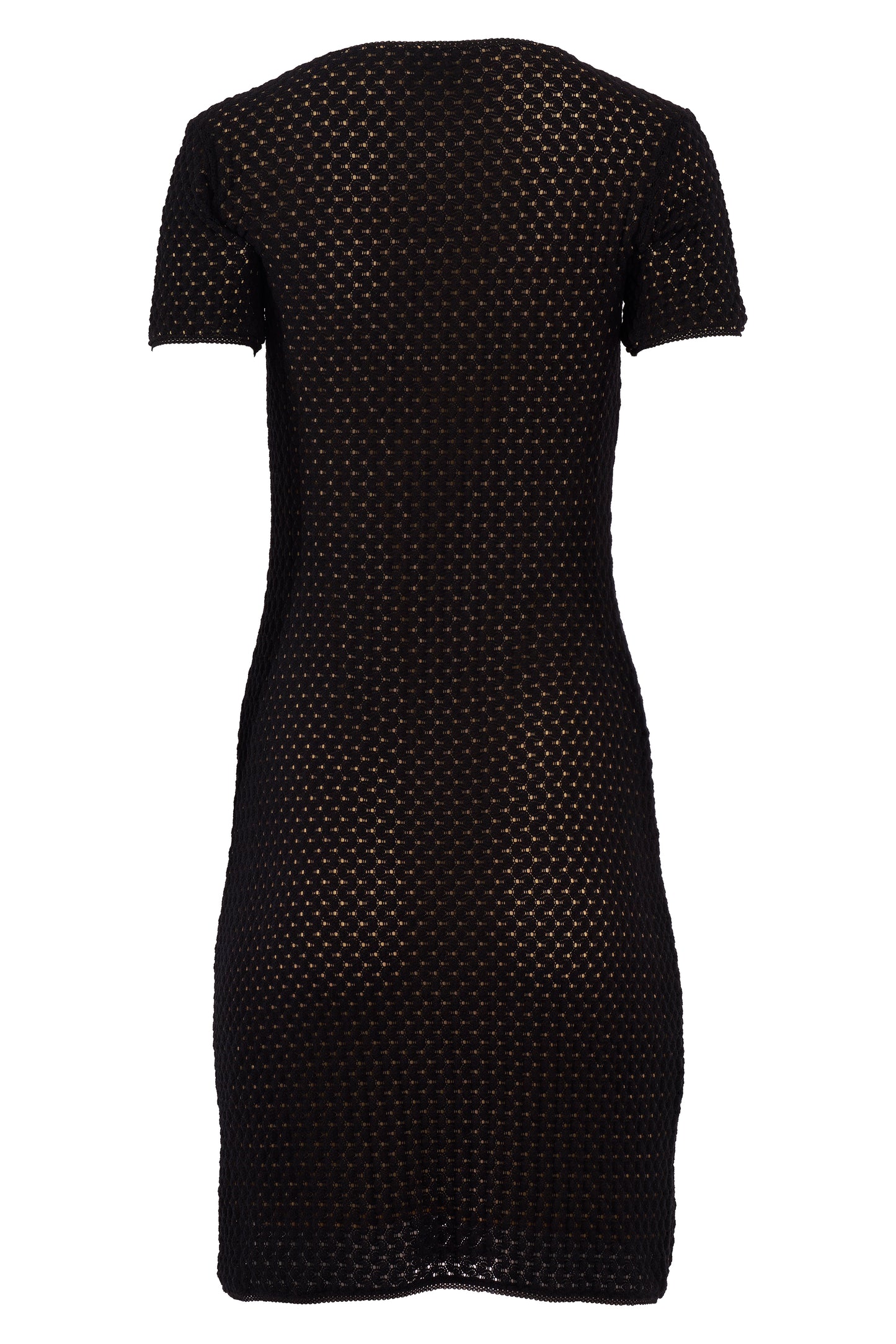 Vintage Dolce&Gabbana Virgin Mary Knit Black Dress