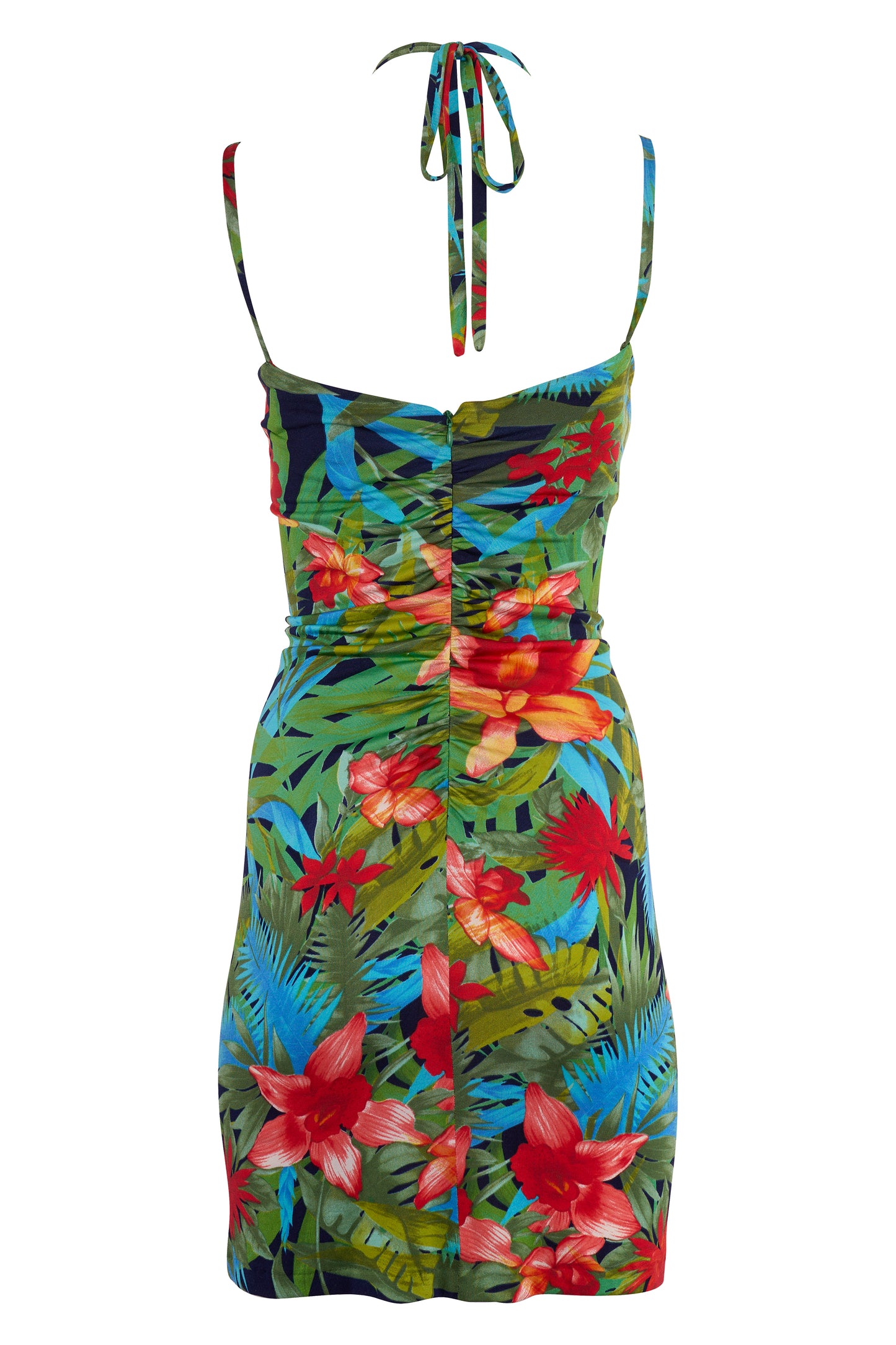 Vintage Dolce&Gabbana Spring/Summer 2005 Tropical Print Mini Dress