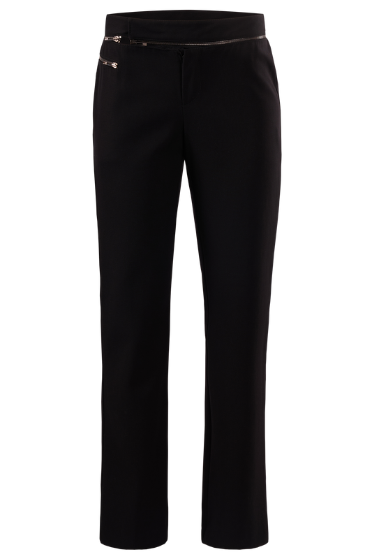 Vintage Gucci By Tom Ford A/W 2000 Black Waist Zip Trousers