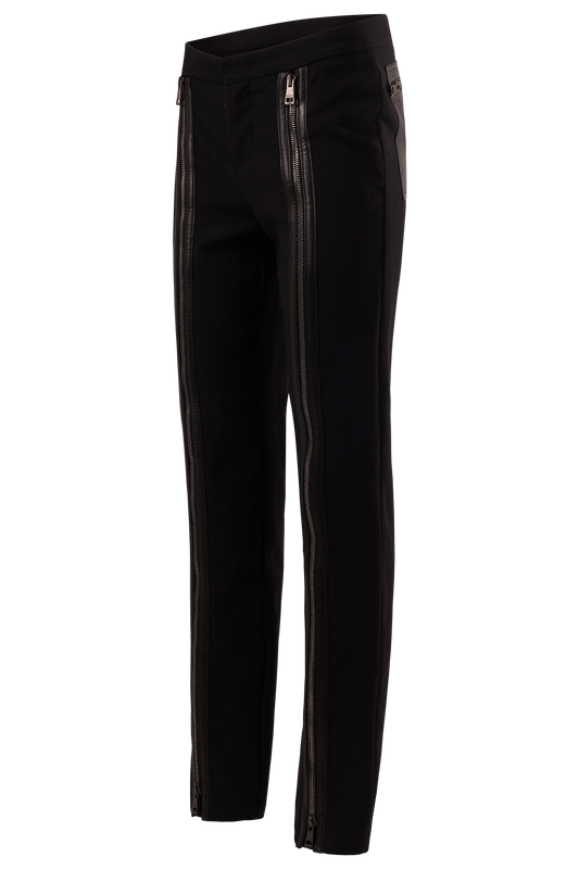 Vintage Gucci Tom Ford  F/W 2001 Black Front Zip Trousers