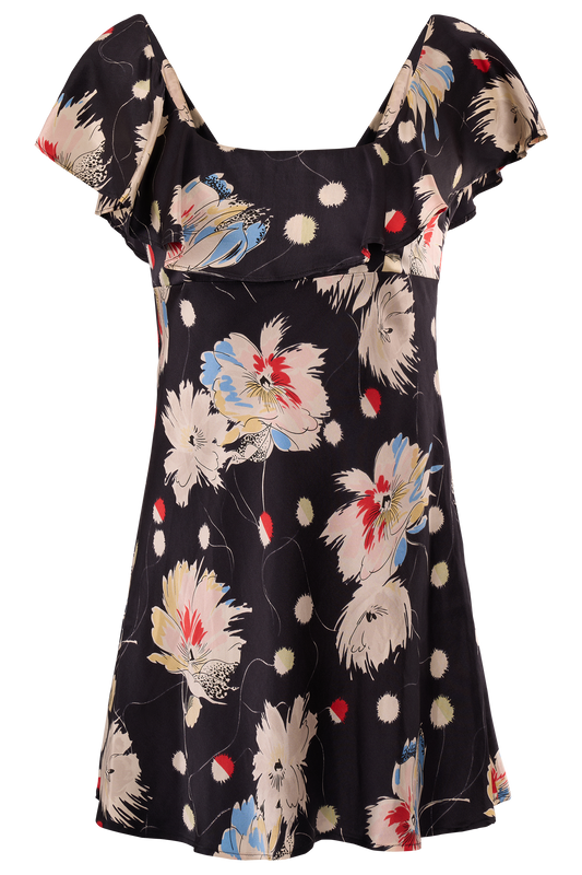 Vintage Dolce&Gabbana 1995 Runway Silk Floral Dress