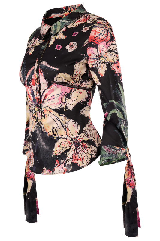 Vintage 2000's Just Cavalli Floral Shirt
