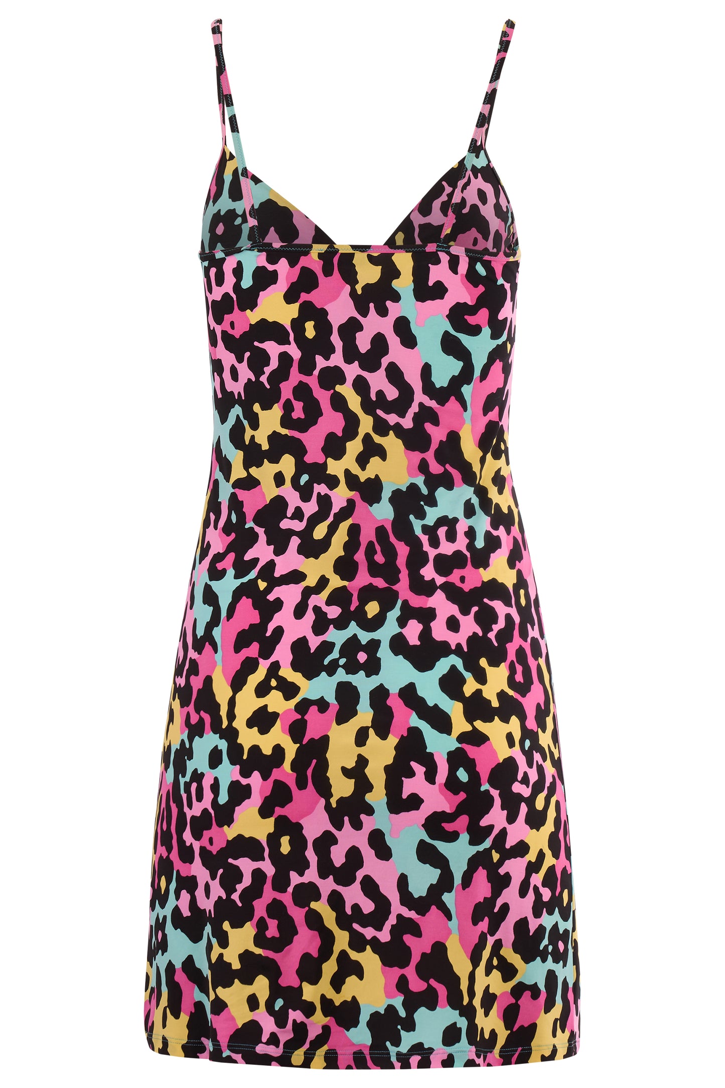 Vintage Blumarine 2000's Leopard Print Mini Dress