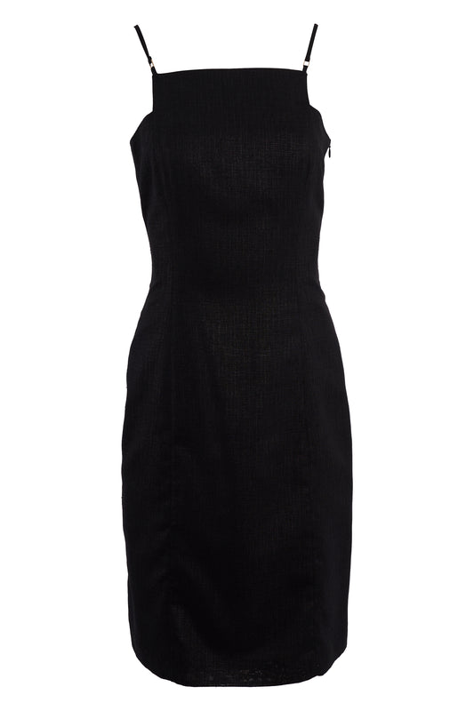 Vintage 2000's Thierry Mugler Lace Up Back Dress