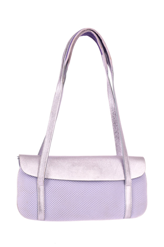 Vintage S/S 1999 Lilac Metallic Mesh Bag